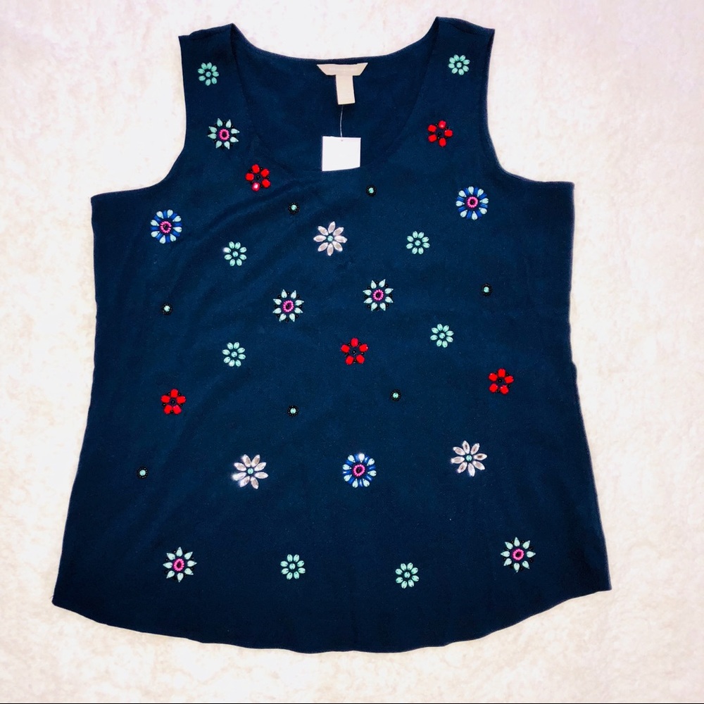 Banana Republic Beaded Blouse